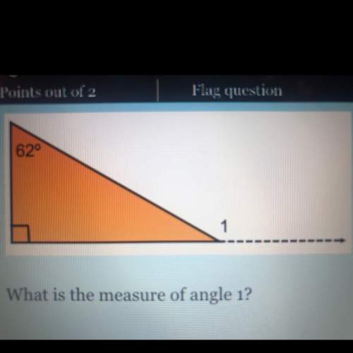 What is the measure of angle 1? a.28 b.152 c.168 d.64